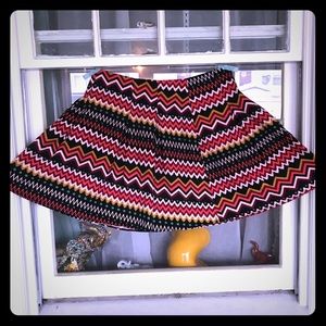 Forever 21 Patterned Skirt 1x